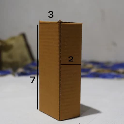 Box 2 x 3 x 7 - 3 Ply Corrugated Box for Shipping (25 Pack) – image 2