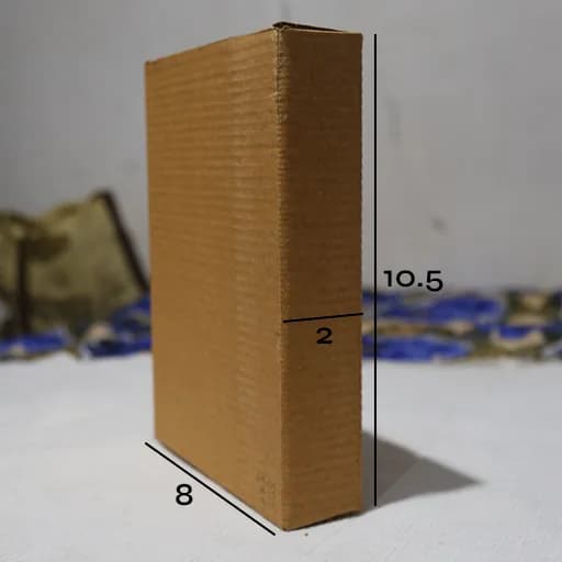 Box 2 x 8 x 10.5 - 3 Ply Corrugated Box for Shipping (25 Pack) – image 2