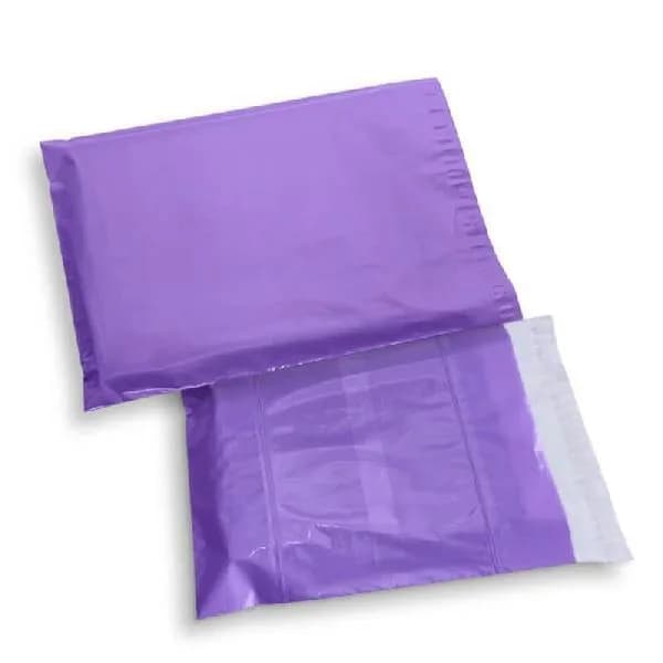 10 x 14 inches Purple Tamper-Proof Courier Bag (Pack of 100)
