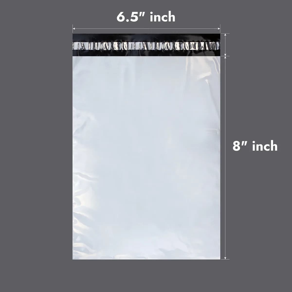 6.5 x 8 inches Secure Tamper-Proof Courier Bag (Pack of 100)