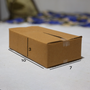 Box 10 x 7 x 3 – 3 Ply Corrugated Box for Shipping (25 Pack) | Reliable Packaging for Medium-Sized Products