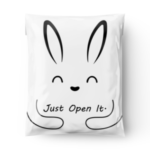Bunny Delight Just Open It Courier Bag (Pack of 100)